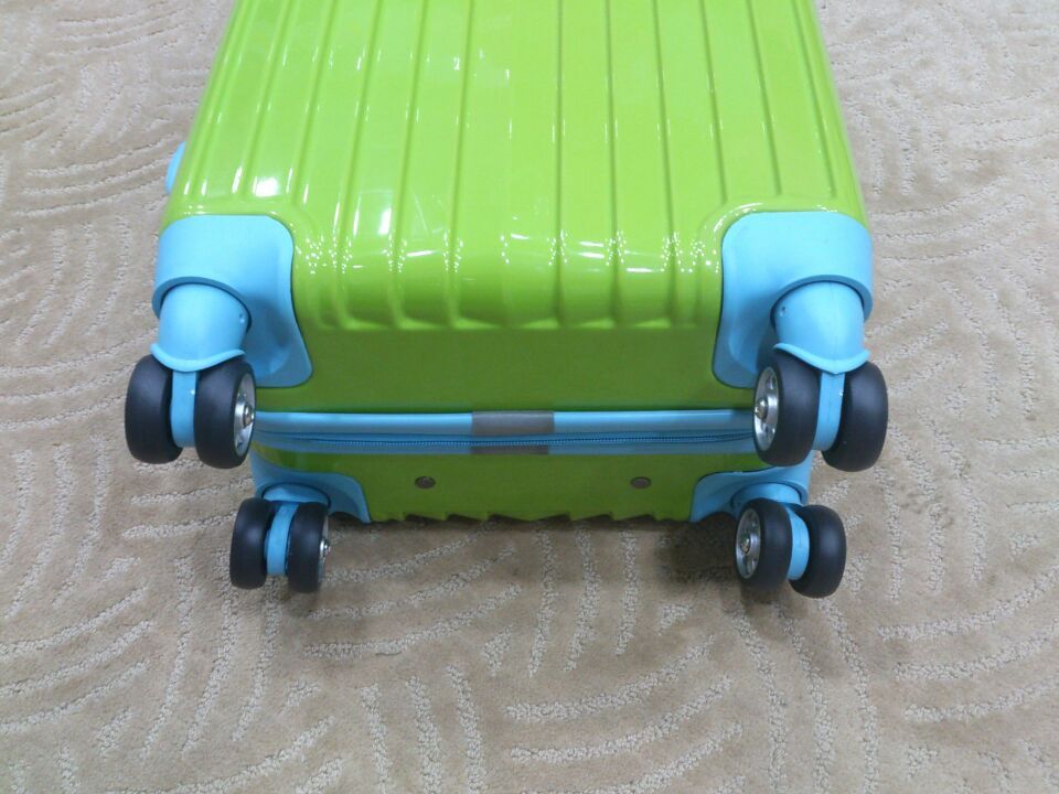 Colorful Superior quality hard shell ABS+PC rolling luggage