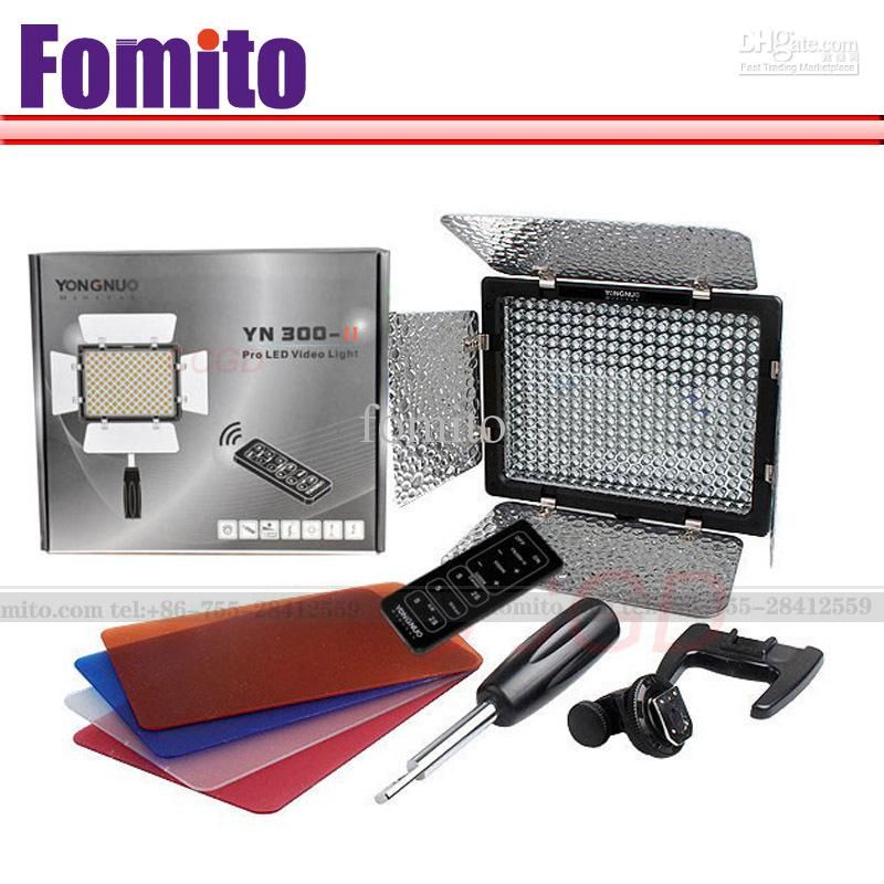 Led Panel Light Yongnuo Yn-300ii Yn-300ii Led Video Light Led Camera Light Color Temperature For Dslr Camera Dv Camcorder