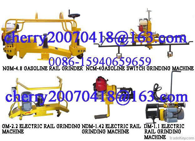 GASOLINE RAIL PROFILE GRINDING MACHINE