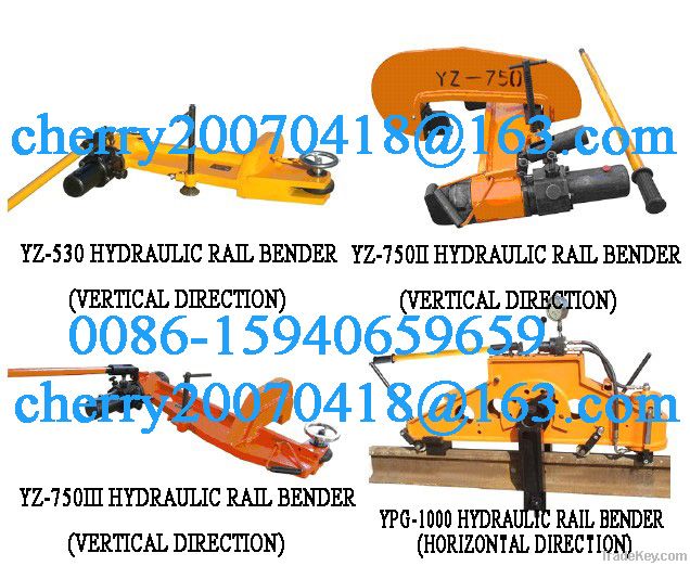 HYDRAULIC RAIL BENDING MACHINE