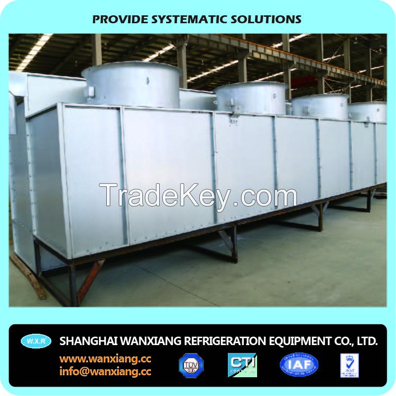 New Type Best Efficiency and Low Cost Competitive Price Plate Evaporative Condenser