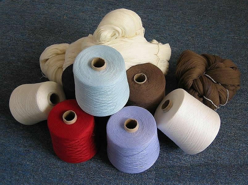 100% polyester spun yarn ,dyed yarn