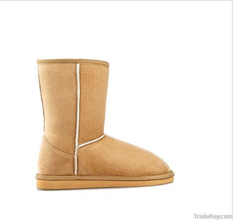 suede snow boot for women