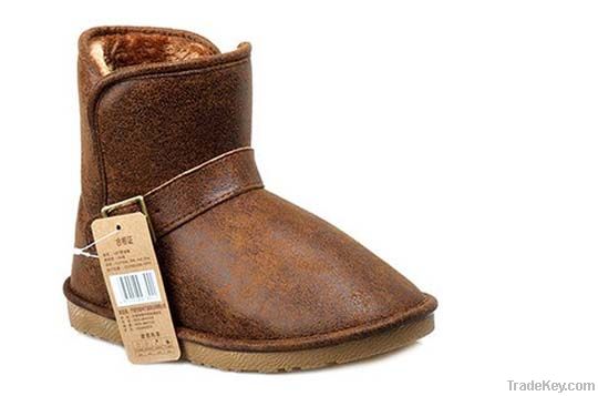 suede snow boot for men