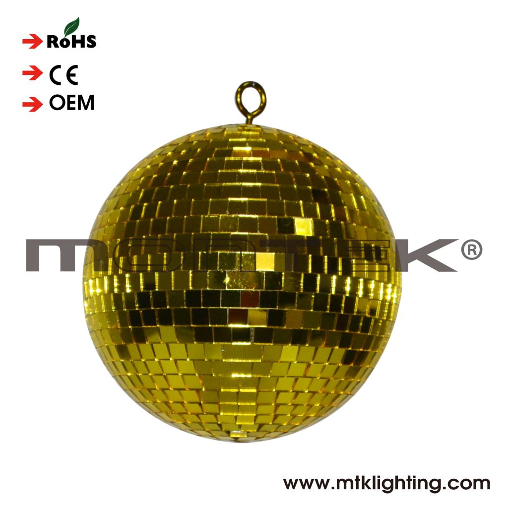 Sell like hot cakes mirror ball gold 