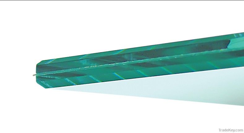 price 6.38mm clear laminated glass with ISO9001
