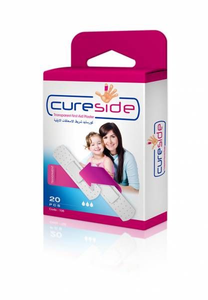 Cureside Transparent First aid Plaster (PE)