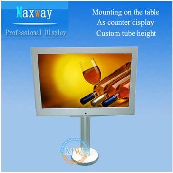 desktop 10 inch lcd advertising display  