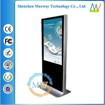 Android 3G WIFI Network 42 inch floor standing touch screen kiosk