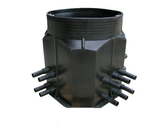 HDPE geothermal manifold chamber