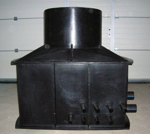 HDPE geothermal manifold chamber