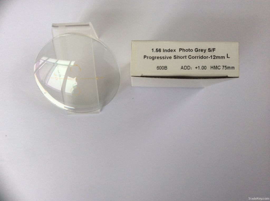1.56 photochromic optical lenses