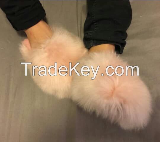 Alpaca Slippers - Fur slipper