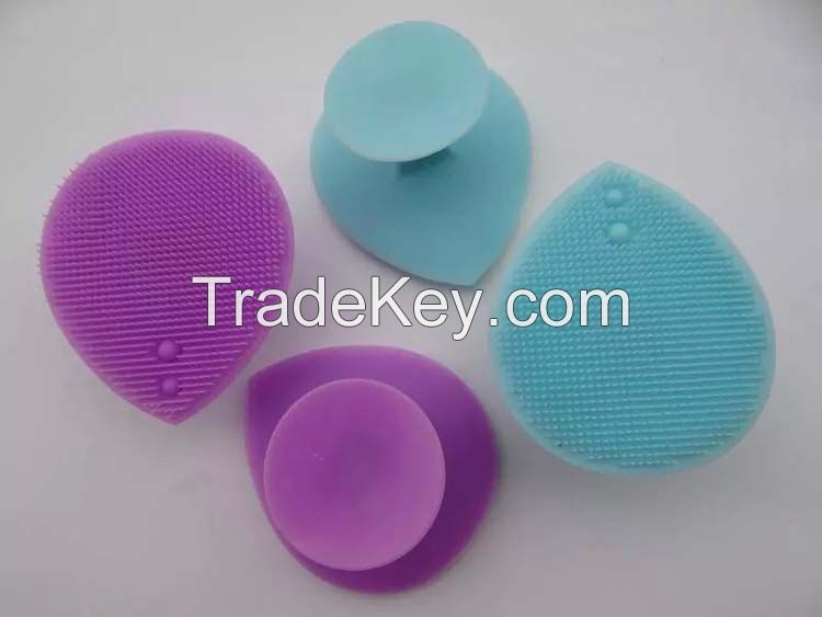 Wash a face to brush the silicone skin cleaning products