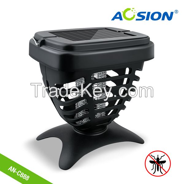 Aosion Best Selling Solar Powered Insect Killer With UV Lamp