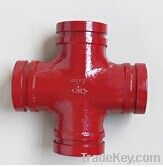 FM/UL approved ductile iron equal cross