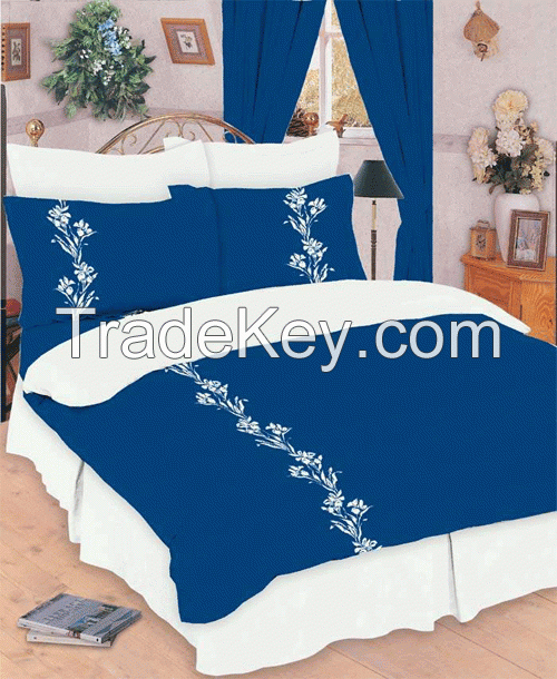 Blue Bed Cover