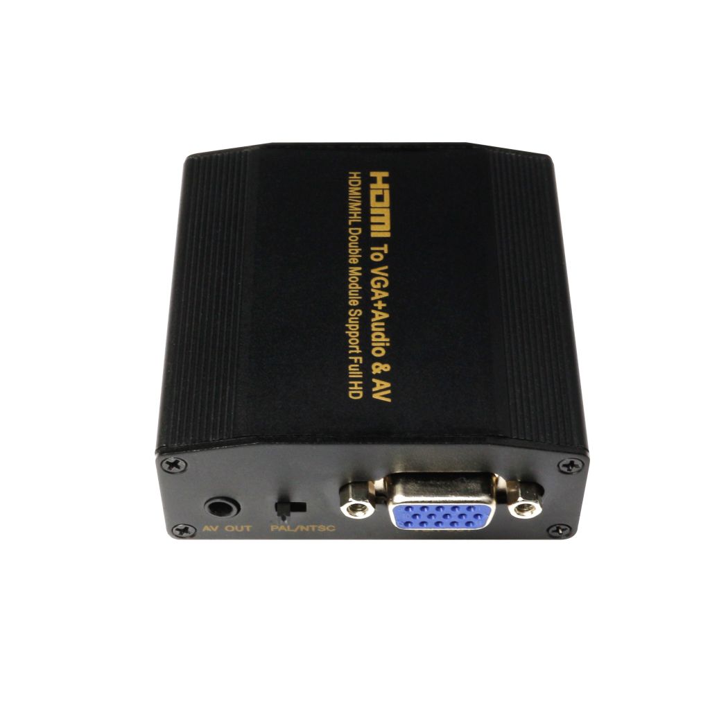 HDMI to AV and VGA converter