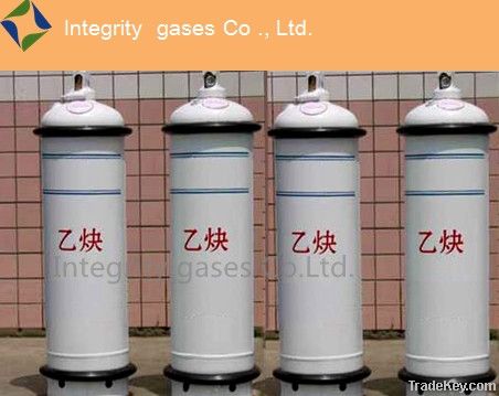 ethylene gas, C2H4 gas, 99.95%~99.99% ethylene gas