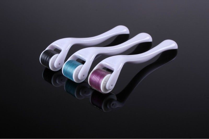 Professional Titanium needle Derma Skin Roller for skin treatment 540 needles 10size &mix color