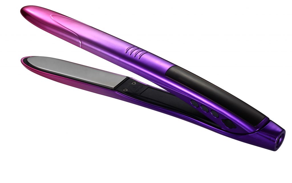 vibration hair straightener with LCD