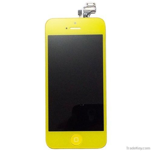 Screen for iPhone 5 touch screen digitizer LCD Assembly Yellow