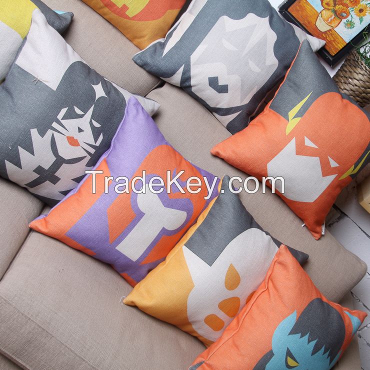 Impression Person!! American style comfortable bedding painting pillow!