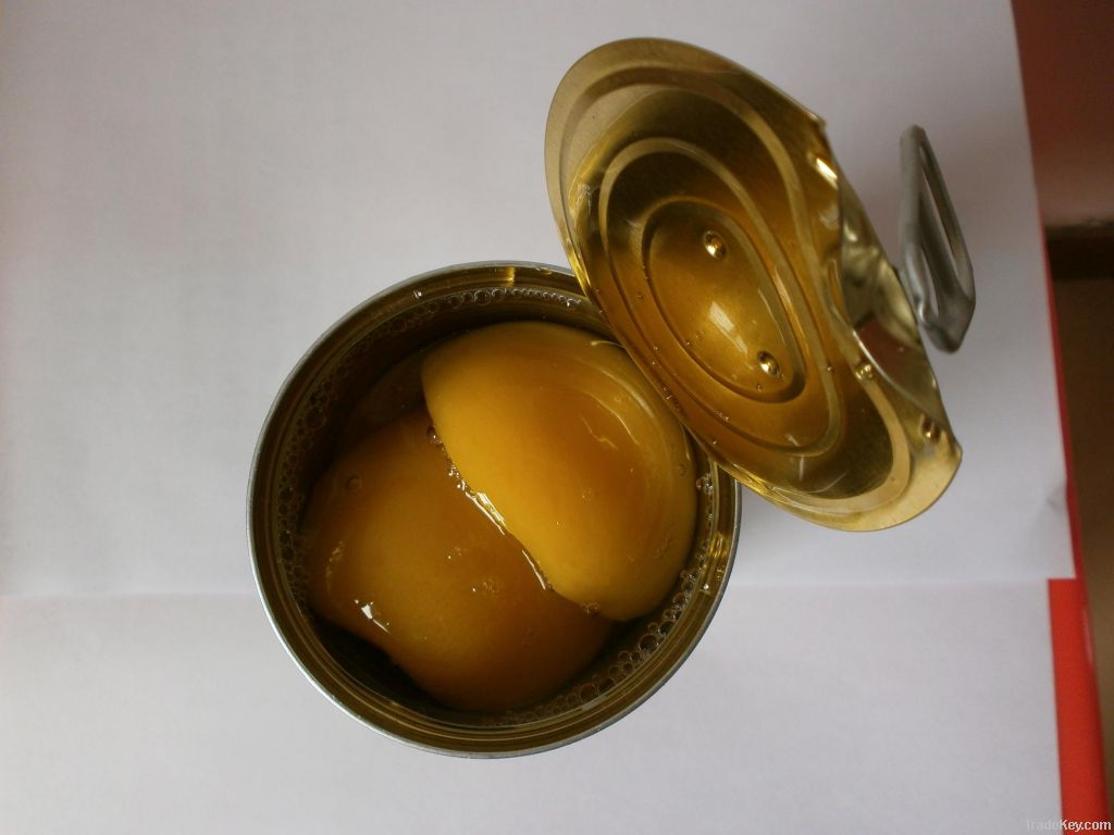 canned yellow peach