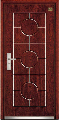 steel wooden door(ssd-1004)