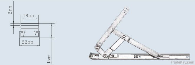 4 bars friction stay from TenKing Metal, China supplier