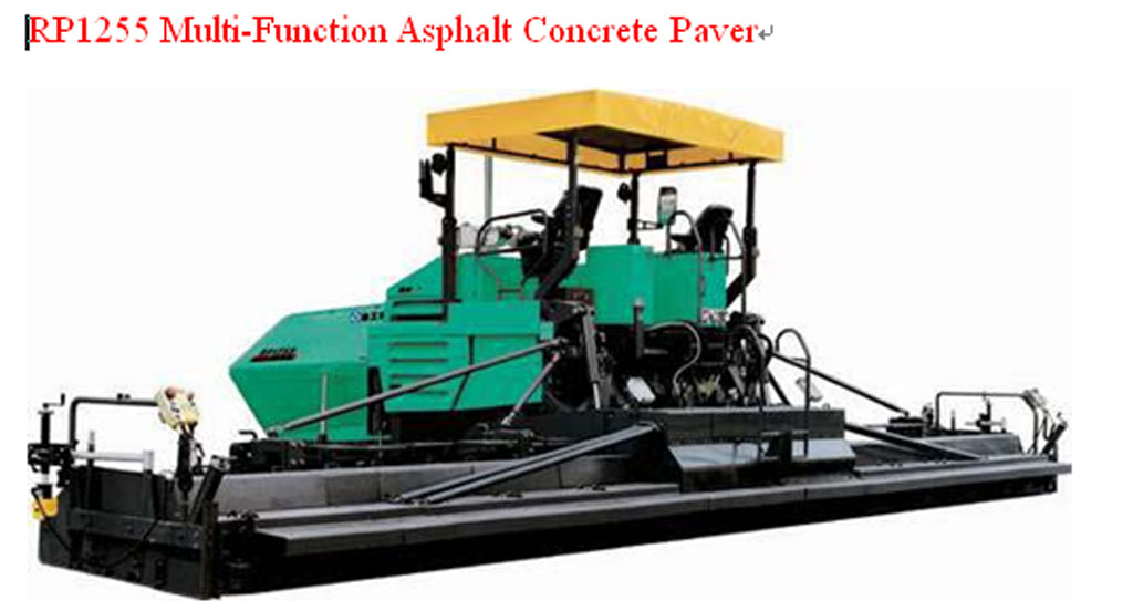 Asphalt Concrete Paver