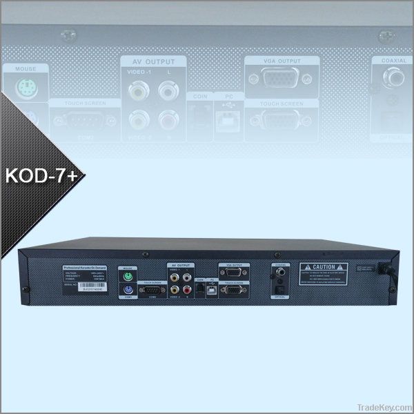 Hard Disk Karaoke System With Mixer KOD-7+