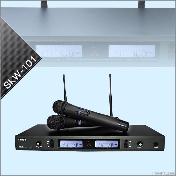 Professional UHF Wireless Microphone System SKW-101