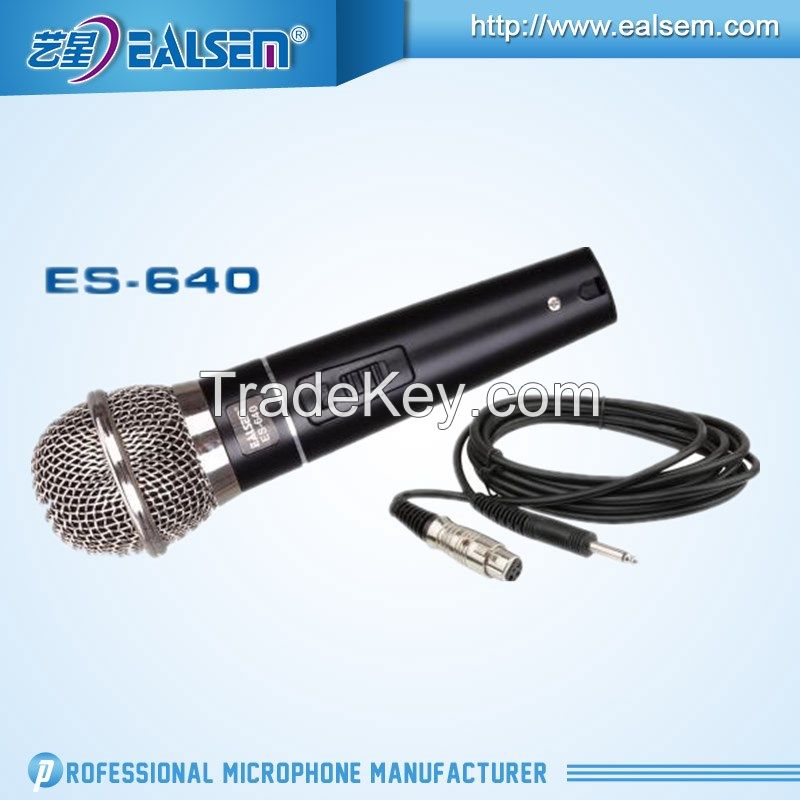 Dynamic Cable Wired microphone  (KTV)