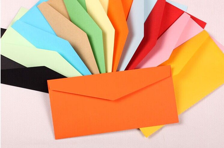 Colorful Gift Paper Envelope 
