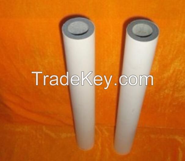 Ceramic biscuit firing tube