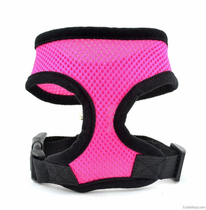 Non Pull Soft Mesh Padded Adjustable Puppy Pet Dog Harnesses All Sizes