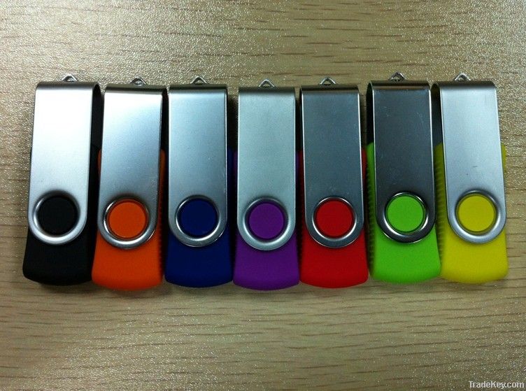 Promotional Colorful Swivel USB Drive