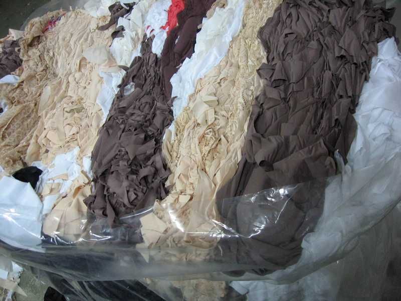 waste nylon fabric (polyester, polyamide)