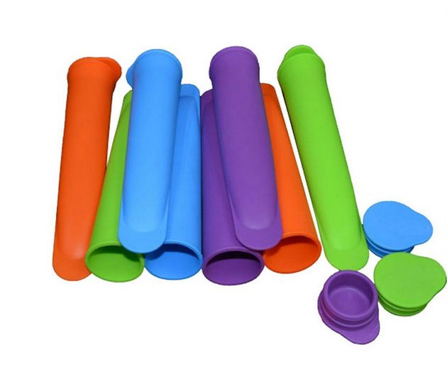 Colorful BPA Free Silicone Popsicle Mold Mould