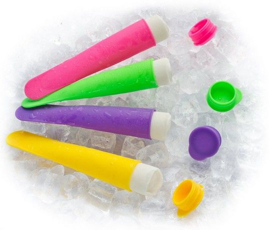 Colorful Bpa Free Silicone Popsicle Mold Mould