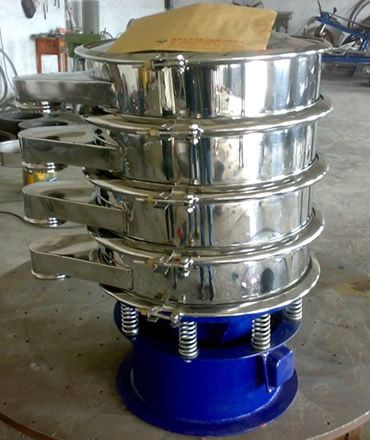 Sale High Efficiency Stainless Steel Rotary Vibrating Screen for Milk Powder