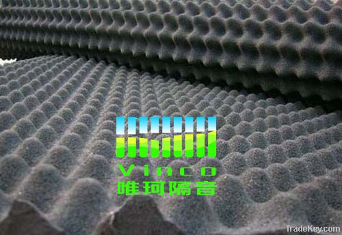 Waves sound absorbing foam for wall, stock for sale