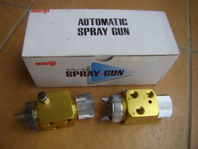 supplying MEIJI brandA-100 mini auto spray gun0.5/1.0/1.3/2.0/2.5mm