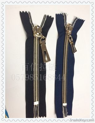 #5 new metal zippers