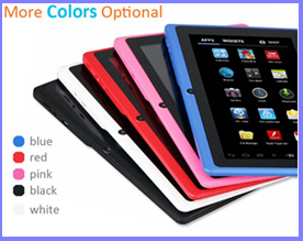 android 4.2 7 inch tablet pc with front and back cameras