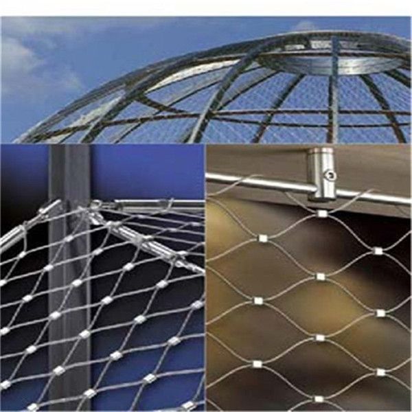 Hot sale stainless steel rope mesh/ss rope mesh