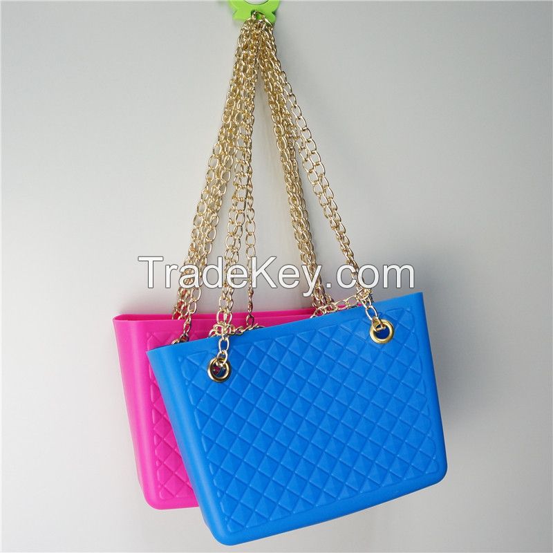 silicone 2014 New and Hot leisure sand seaside lady bag