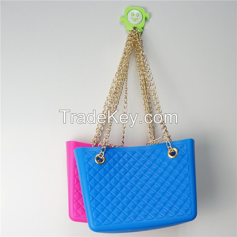 New and Hot 2014 silicone leisure sand seaside lady bag