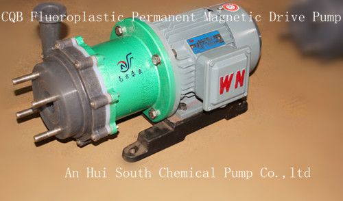Manufactured single -stage , single-suction Fluoroplastic magnet drive seal less  pump